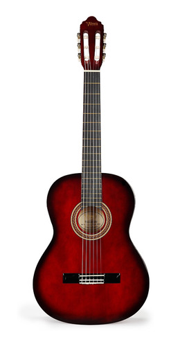 Guitarra Clasica/valencia Vc104 Standard Red