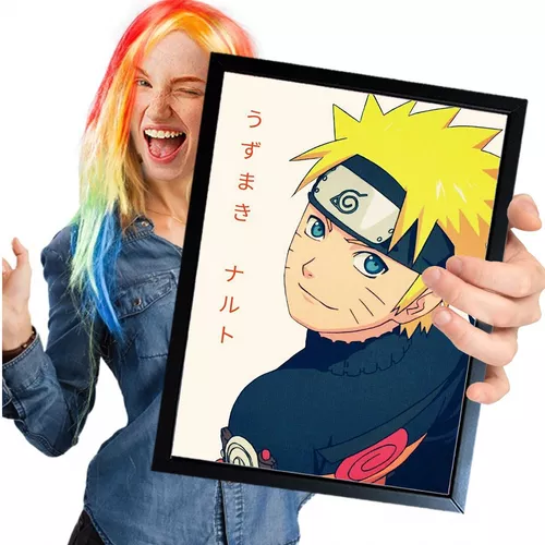 Quadro Decorativo Naruto - Loja Happy Nerd