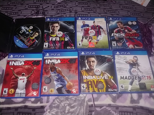 Juegos Playstation 4 Fifa 15 Pes 2015 Nba Live Madden 