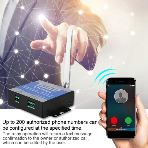 Controlador De Teléfono Móvil Gsm Rtu5024 Del Sistema De Con