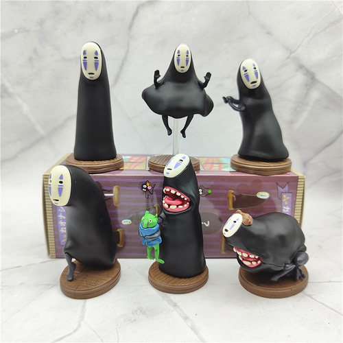 Juego De 6 Modelos De Figura De Hombre Sin Rostro De Spirite