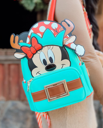 Mochila Para Cosplay De Reno De Minnie Mouse Iluminada De Di