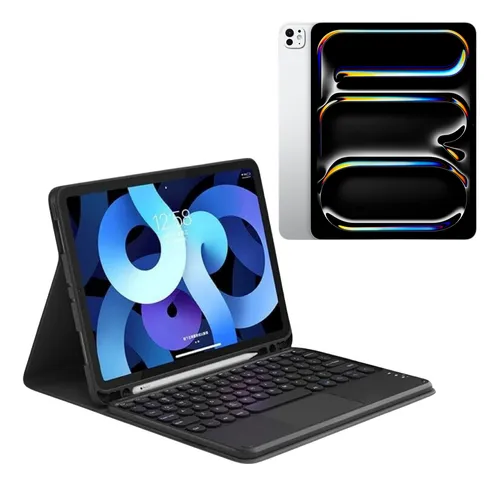 Funda Smart Case Con Teclado Trackpad Para iPad Pro 13 M4