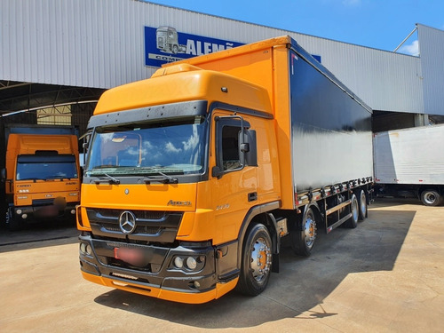 Mercedes Benz Atego 2430 4 Eixo Bau Sider