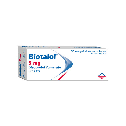 Biotalol  5mg X 30 Comprimidos