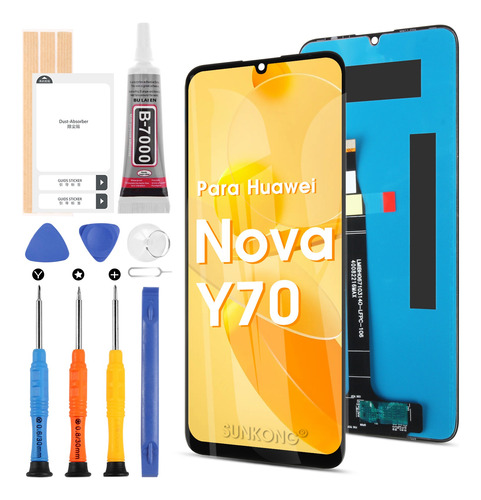 Original Pantalla Táctil Lcd Para Huawei Nova Y70 / Y70 Plus