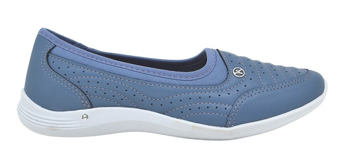 Sapatenis Tênis Feminino Kolosh Slip On Casual C3182 Azul