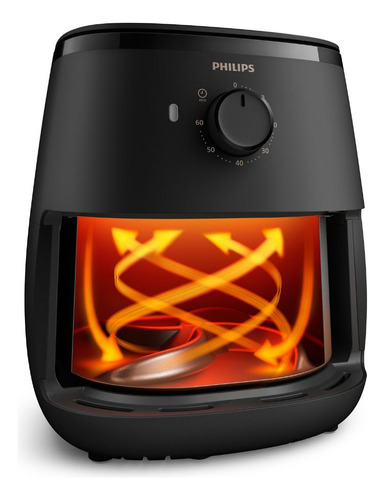 Airfryer Serie 3000 Xl 3.7 Litros Philips Hd9100/80 Negro