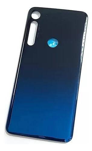 Tapa Trasera Carcasa Motorola Moto One Macro Color Azul