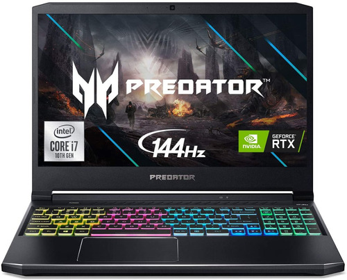 Acer Predator Helios 300 Portatil Gamer I7 10750 Rtx 2060 