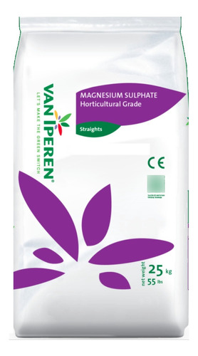 Fertilizante Sulfato De Magnesio Sal Epson  X 25 Kg