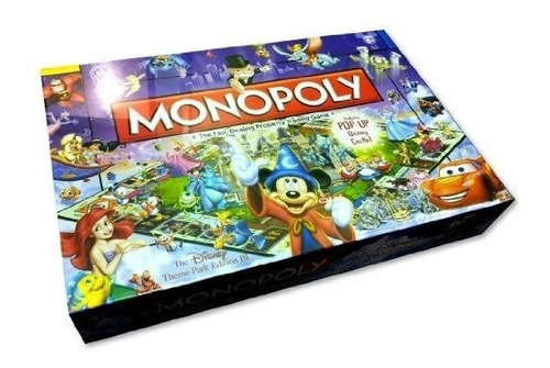 Juego De Monopolio Disney Theme Park Edition Iii