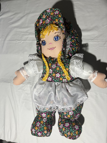Muñeca De Trapo Grande Excelente Calidad 65cm
