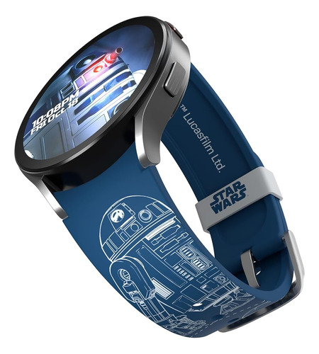 Star Wars - R2-d2 Droid Blueprints Samsung Smartwatch Band C