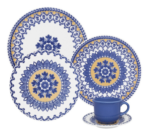 Set De Vajilla Completa Oxford 30 Piezas Ceramica 