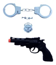 Comprar Brinquedo Kit Xerife Algemas + Arminha Fantasia + Distintivo