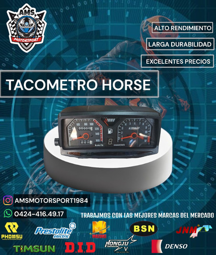 Tacometro Horse 