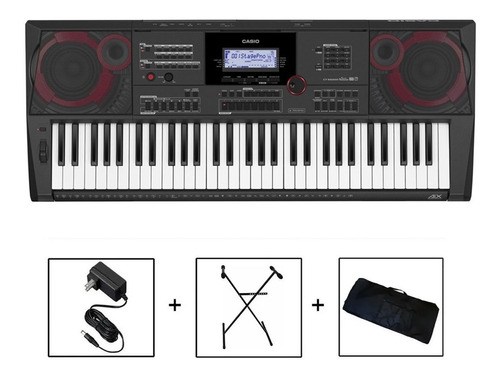 Casio Ct-x5000 Teclado Sensitivo Completo! Combo