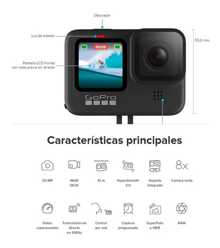 Gopro Hero 9 Black Camara
