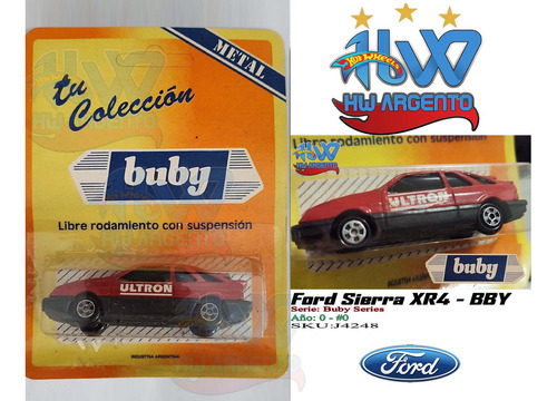 Buby Hwargento Ford Sierra Xr4 - Bby J4248