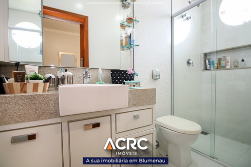 Imagem 17 de 25 de Acrc Imóveis - Belíssima Casa Semimobiliada Com Piscina E Aquecimento A Gás Para Venda No Bairro Itoupava Norte - Ca01537 - 69178201