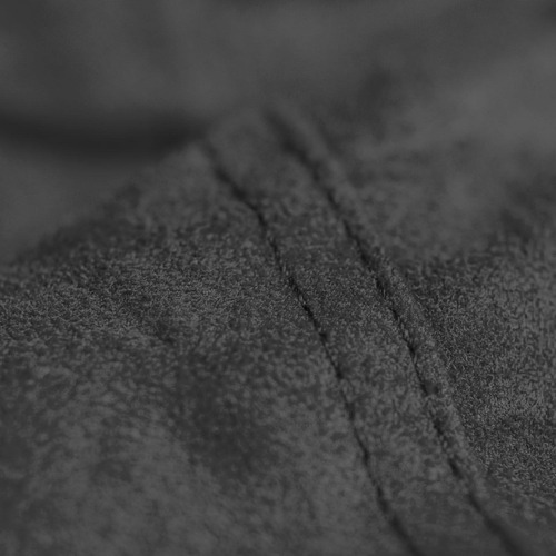Capa Puff Gigante Redondo Suede Sem Enchimento Sala Quarto Cor Cinza