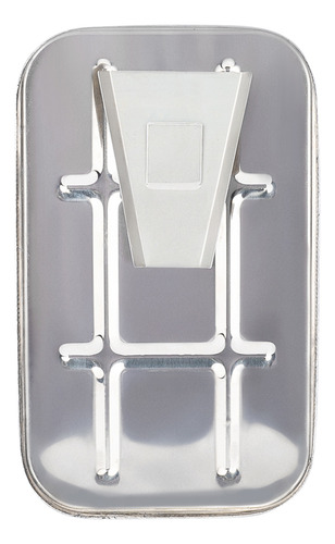 Dispenser Para Pared Gadnic SP8 Para Jabón Shampoo Crema Ducha Color Plateado