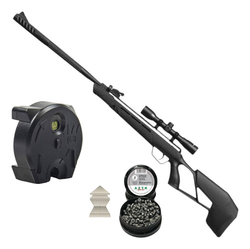 Rifle Crosman Magfire 4.5 Nitro Piston Caceria 4x32 Diabolos