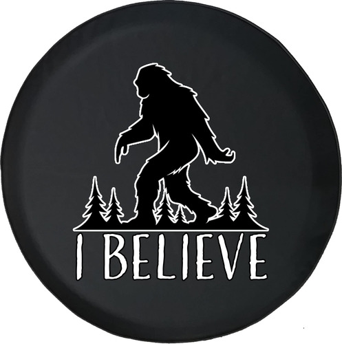 Believe Sasquatch Bigfoot Funda Repuesto Para Neumatico 16