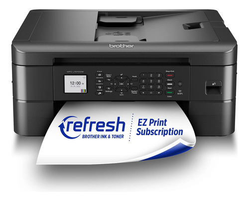 Impresora Inkjet Brother Mfc-j1010dw Inalámbrica, Color