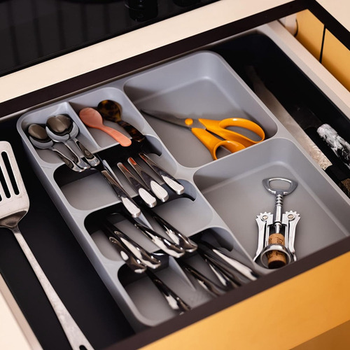 Bandeja Organizadora De Cajones De Cocina Para Cubiertos Y U