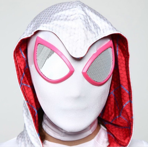 Imagem 9 de 10 de Fantasia Infantil Menina Mulher Aranha Stacy Spider Gwen