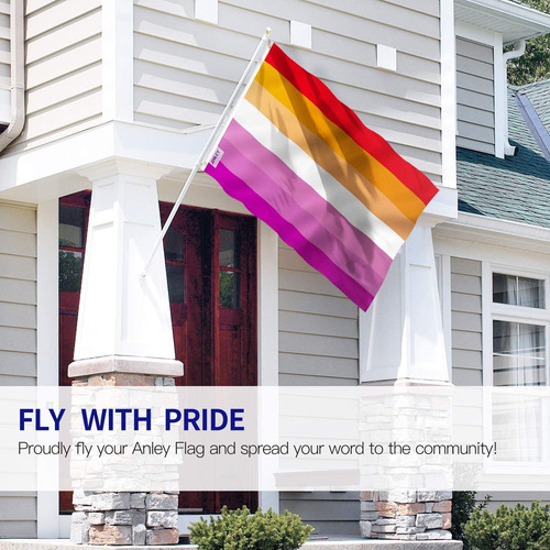 Bandera Anley, Fly Breeze, Orgullo Lésbico, Resistente