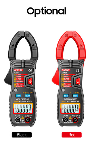 Cm81 Ac Clamp Meter 6000 Counts Auto Range