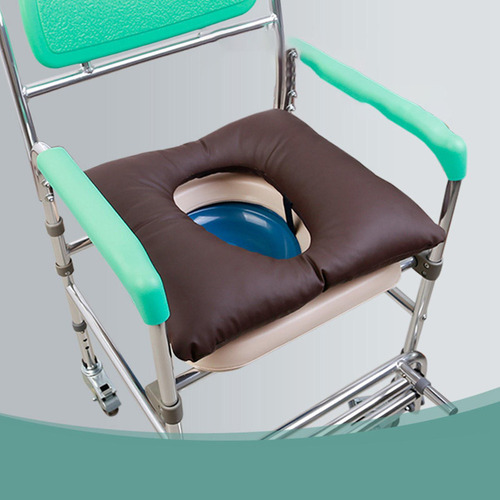 Almohadilla Ergonómica For Asiento De Baño, Soporte Café