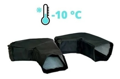 Imagen 3 de 6 de Cubre Manos Moto Impermeable Universal Con Abrigo Mototek