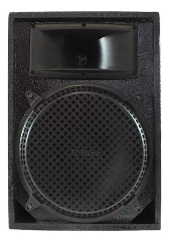 2 Caixa De Som Acustica Profissional Passiva 600w Cada Cor Preto 127/220v
