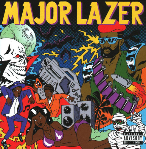 Cd Major Lazer -  Guns Don't Kill People... Lazers Do (ed.