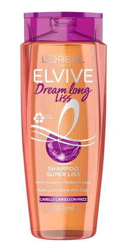 Loreal Super Liss Shampoo Dream Long Elvive 680 Ml