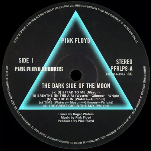 Pink Floyd The Dark Side Of The Moon Vinyl Remastered