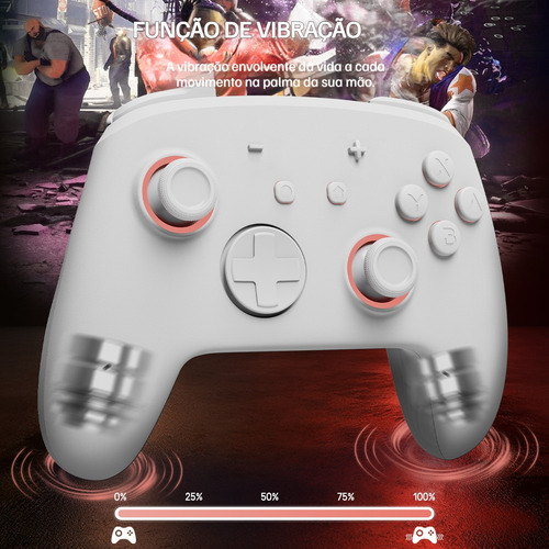 Gamepad De Vibração Somatossensorial Para Nintendo Switch