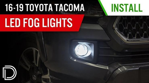 Focos Led Nieblas Toyota Corolla Highlander Rav4 Tacoma Land