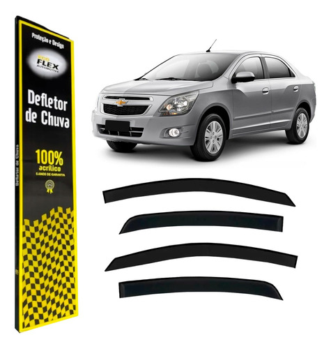 Calha De Chuva Gm Cobalt 2011 2012 2013 2014 2015 4 Portas
