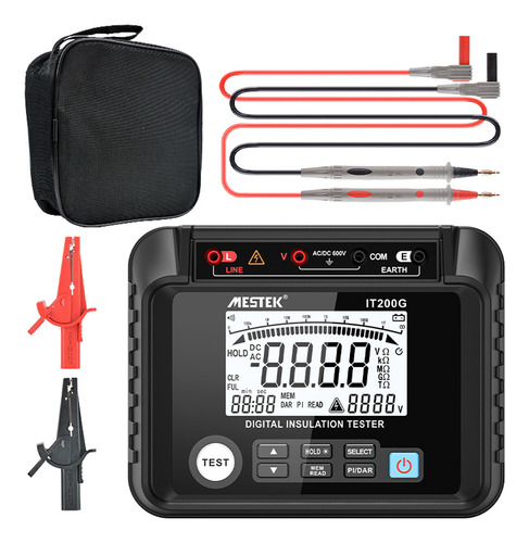 Medidor De Resistencia Dar Meter Lcd Con Pantalla De Medidor