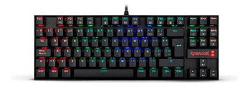 Teclado Gamer Redragon Kumara K552 Qwerty Outemu Red Españ