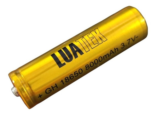 10 Baterias 18650 Luatek Ni-mh 3.7v 1200mah Recarregável