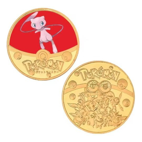 Moneda Pokemon Edicion Especial - Diseño Azar - Unidad