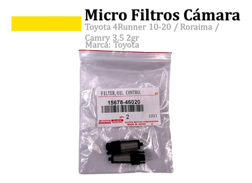 Micro Filtro Camara Toyota 4runner 10-30 Roraima