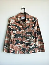 Comprar Campera Zara Camuflada Rosa, Talle Xs
