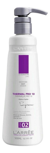 Plástica Capilar Thermal Pro Suprema X-keratin Larree 500ml